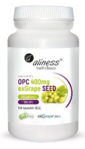 OPC Exgrape Seed 400 mg 400 kaps. Aliness