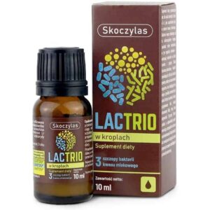 Lactrio, probiotyk w kroplach 10 ml Skoczylas
