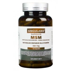 MSM 500 mg 120 kaps. SINGULARIS