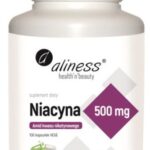 Niacyna 500 mg 100 kaps. VEGE Aliness