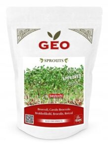 Brokuły Nasiona na Kiełki Geo Certyfikowane 300 g