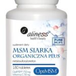 MSM Siarka Organiczna 180 tabl. Aliness