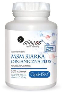 MSM Siarka Organiczna 180 tabl. Aliness