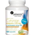 Cytrynian Magnezu z Potasem,b6 100 kaps. Aliness