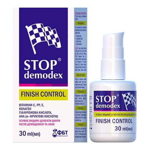 Żel do twarzy Finish Control STOP DEMODEX 30 ml