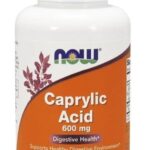 KWAS KAPRYLOWY 600MG 100kap NOW