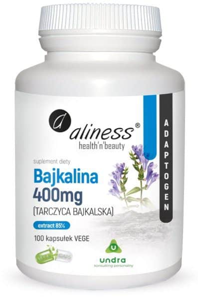 Bajkalina Extract 400 mg 100 kaps. Aliness