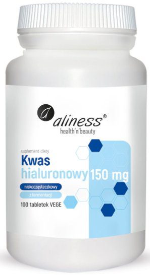 Kwas Hialuronowy 150 mg 100 tabl. Aliness
