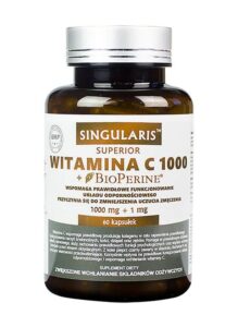 WITAMINA C-1000+BIOPERINE 60 kaps. SINGULARIS