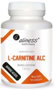 L-Carnityne Alc 500 mg 100 kaps. Aliness