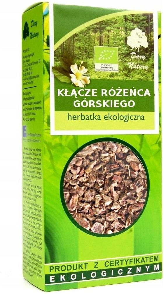 Różeniec górski kłącze Eko 50 g Dary Natury