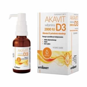 WITAMINA D3 2000 KROPLE VITADIET AKAVIT