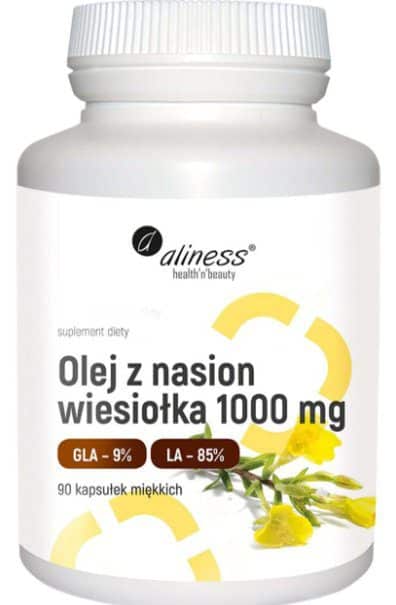 Olej z Wiesiołka 1000 mg 90 kaps. Aliness