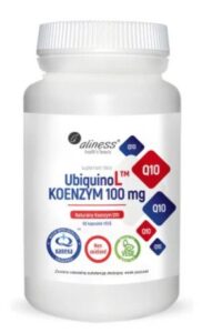 Ubiquinol Naturalny Koenzym Q10 60kaps. Aliness