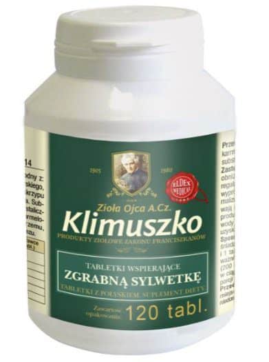 Tabletki na Odchudzanie 120 szt. Klimuszko