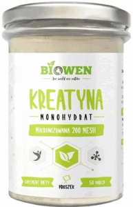 Kreatyna Monohydrat Proszek 250 g Biowen