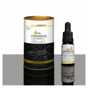 Olejek Konopny Macerat 10 ml 20% GoldFarmex