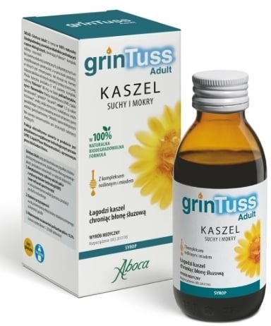 Aboca Grintuss Syrop dla Dorosłych 128 g