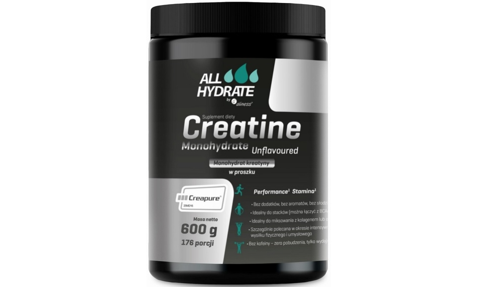 AllHydrate Creatine (Creapure®) 600g Aliness