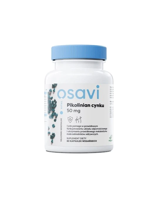 PIKOLINIAN CYNKU 50mg 60 kaps. OSAVI
