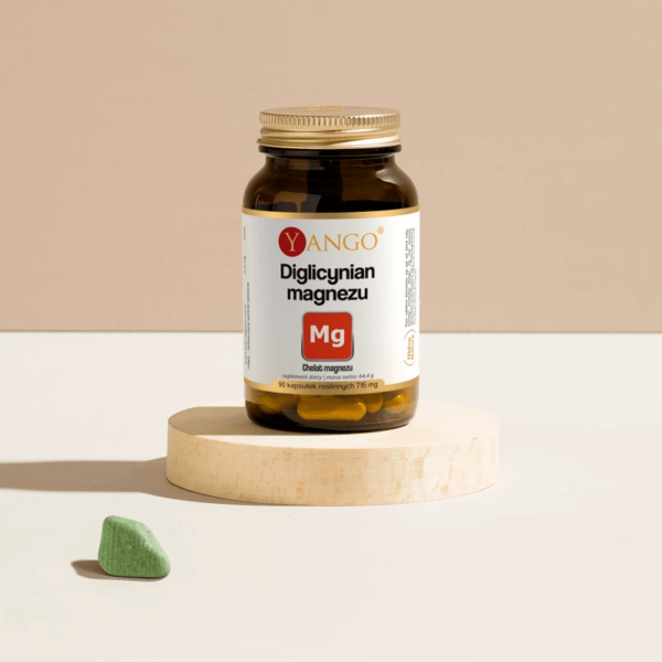 Diglicynian Magnezu 90 kapsułek vege Yango