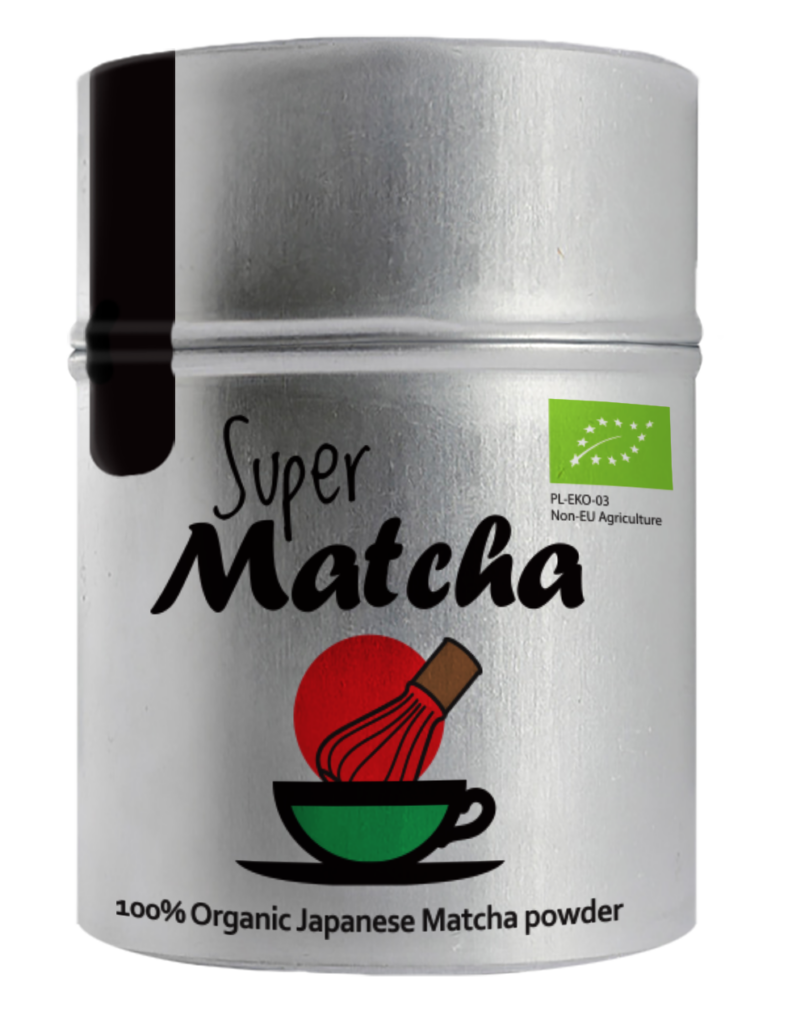 BIO ZIELONA MATCHA JAPOŃSKA 40g Diet-Food