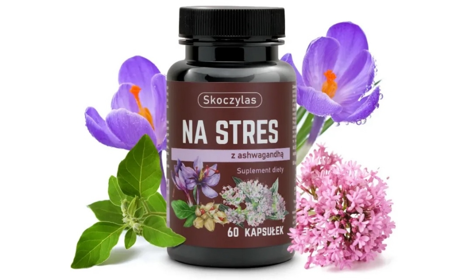 Na stres z ashwagandhą 60kapsułek Skoczylas