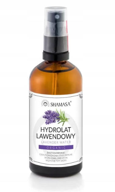 Hydrolat lawendowy ORGANIC 100 ml Shamasa