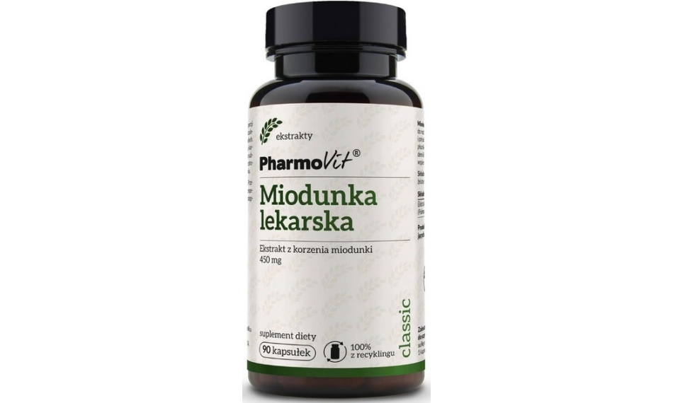 MIODUNKA LEKARSA 90kaps.  PHARMOVIT