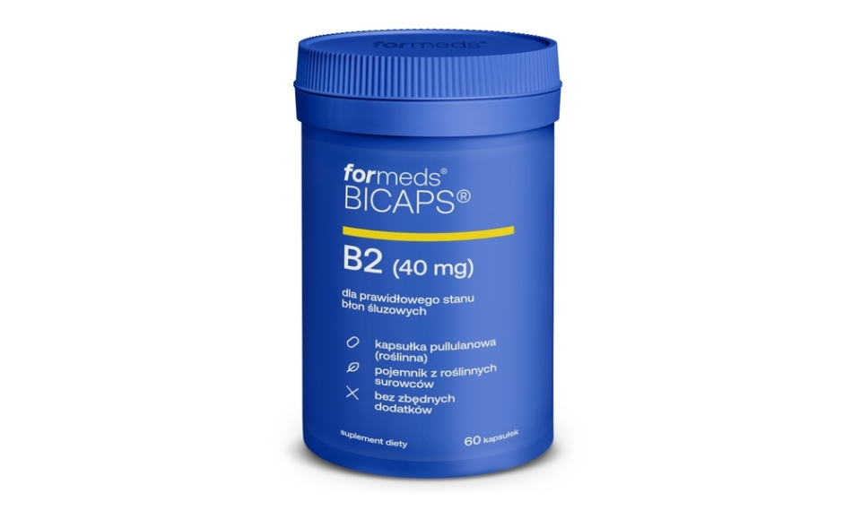 Witamina  B2 60kapsułek Formeds BICAPS
