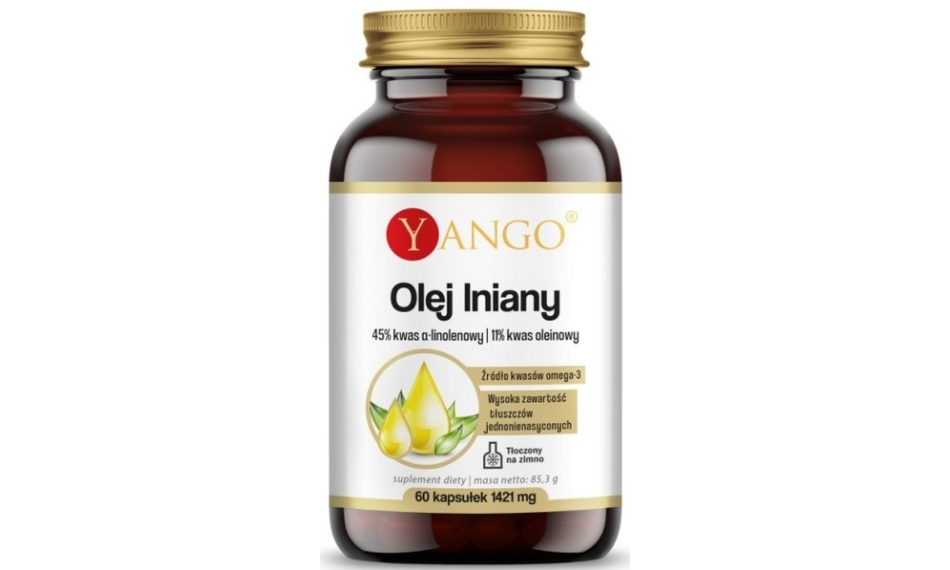 OLEJ LNIANY 60kaps. YANGO
