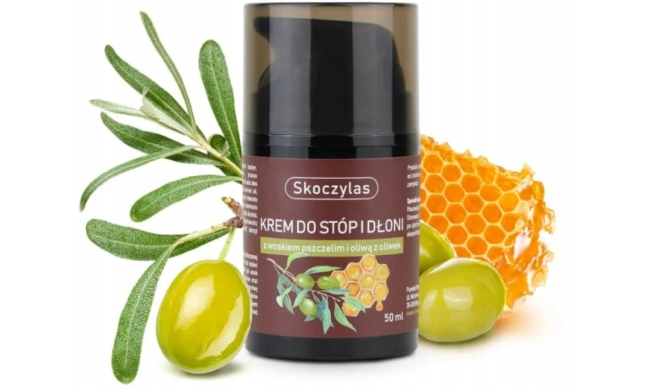 KREM DO STÓP I DŁONI Z WOSKIEM 50ml SKOCZYLAS