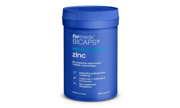 Zinc 60 kapsułek Formeds Bicaps