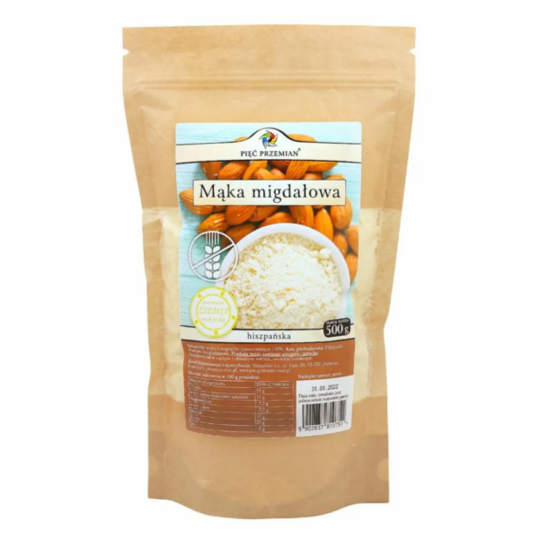 Mąka Migdałowa Bgl 500 g Pięć Przemian