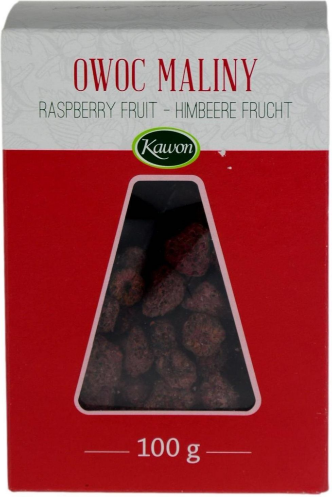 Malina Suszone Owoce 100g Kawon
