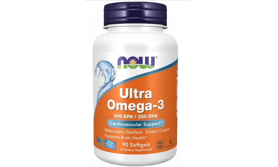 ULTRA OMEGA 3 90kaps. NOW