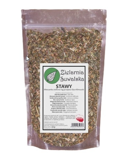 Stawy wg Klimuszki 200 g Zielarnia Suwalska