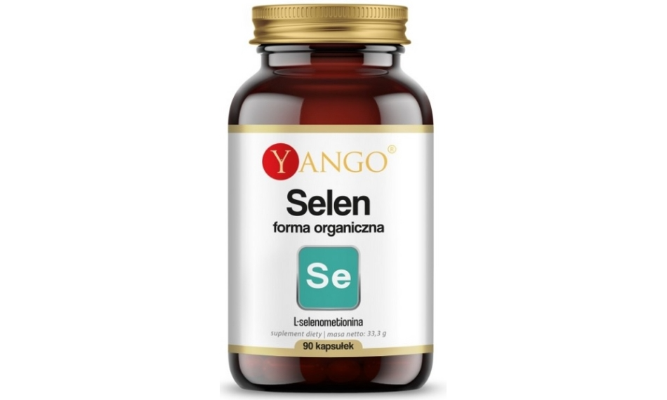 Selen Organiczny 530 mcg 90 kapsułek Yango