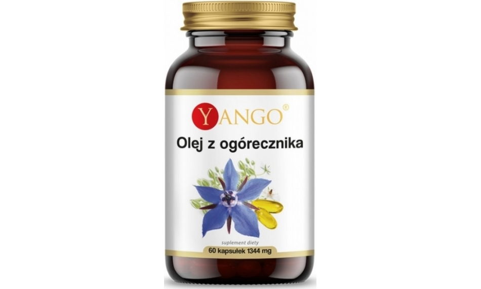 OLEJ Z OGÓRECZNIKA 60 kaps. GLA YANGO