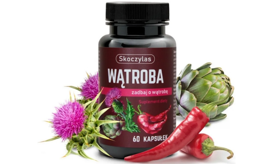WĄTROBA 60kaps. SKOCZYLAS