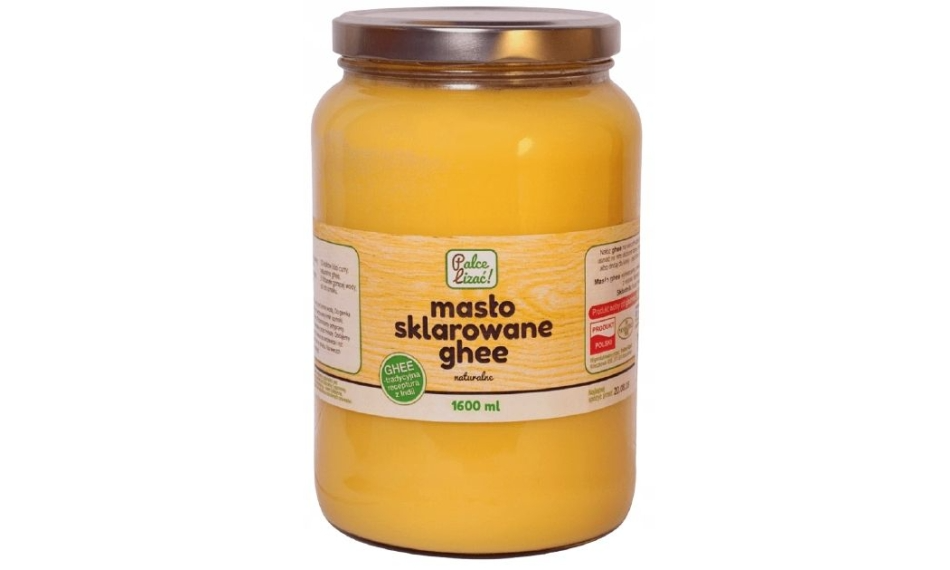 Masło sklarowane Ghee 1400g Palce Lizac