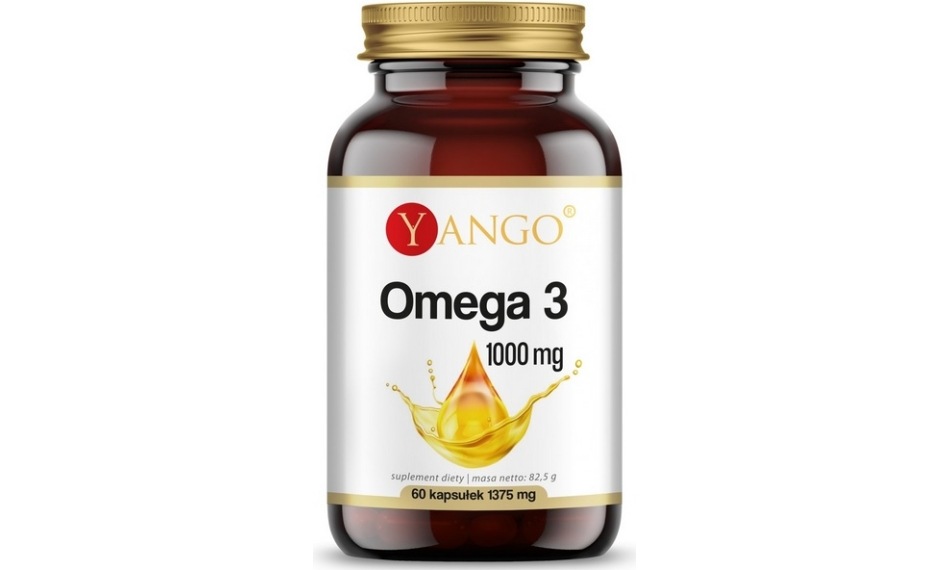 Omega 3 1000 mg 60kapsułek Yango