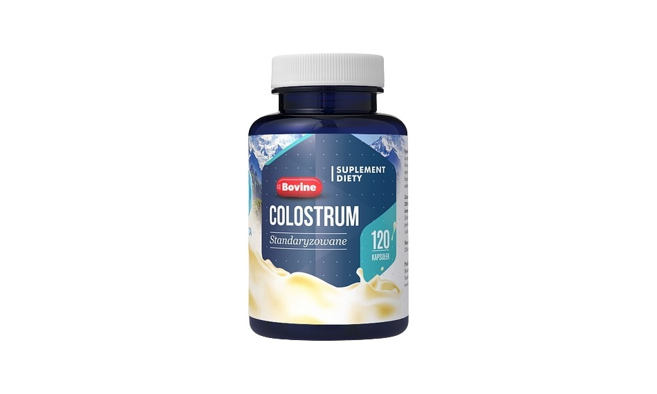 COLOSTRUM BOVINE 120kaps. HEPATICA