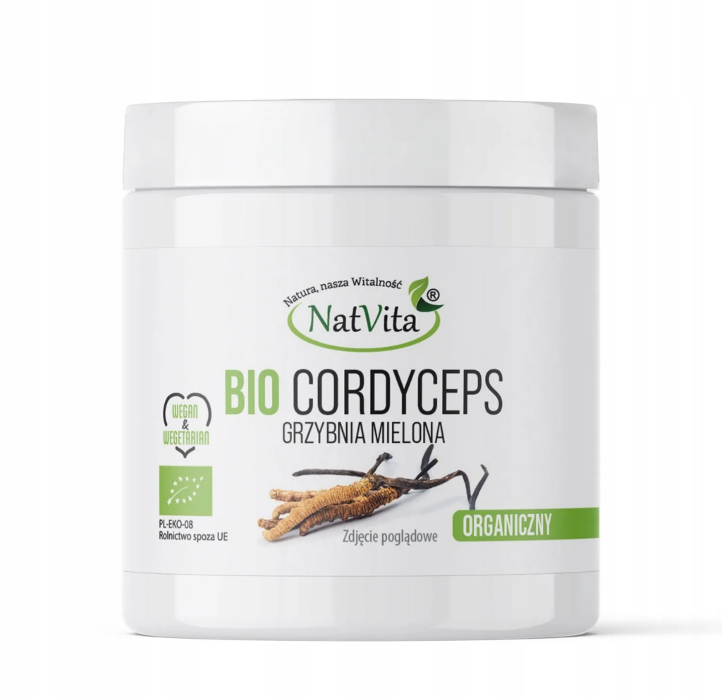 CORDYCEPS MIELONY 100G BIO GRZYB NATVITA