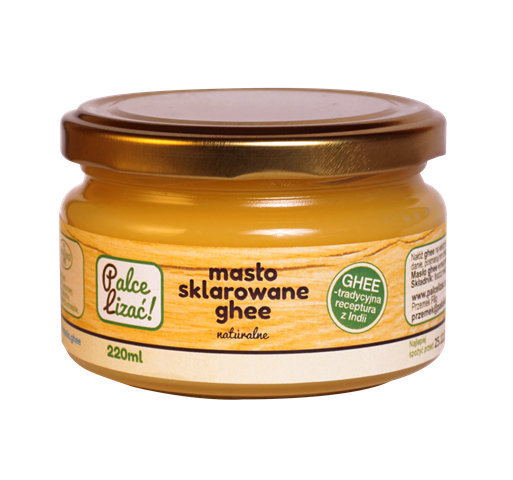 Masło Ghee NATURALNE 220ml Palce Lizać