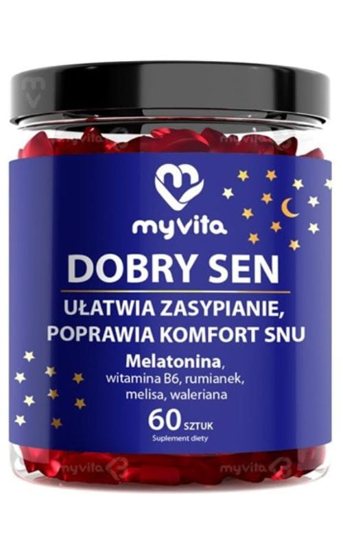Żelki dobry sen 60 szt MyVita