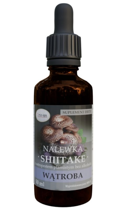 Nalewka Shiitake Wątroba 50ml Mir-Lek