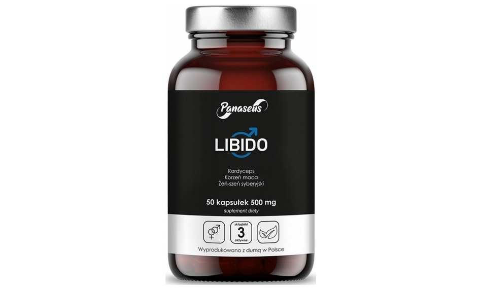 Libido Mężczyzna 510mg 50kapsułek Yango Panaseus