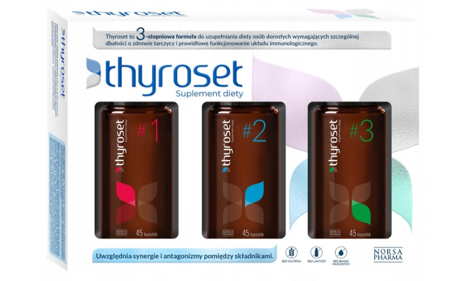 Thyroset 3×45 kapsułek Norsa Pharma