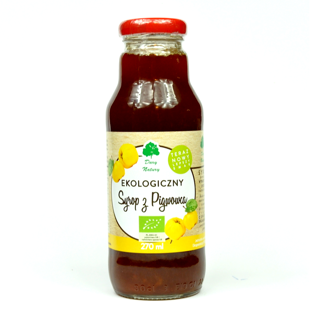 Syrop z Pigwowca BIO 270 ml – Dary Natury